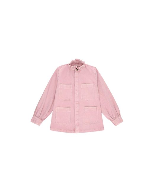 seventy + mochi Pink Seventy + Mochi Women's Pablo Jacket In Dusty Rose
