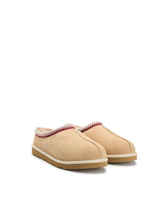 Ugg White Tasman Suede Slippers Chestnut for men