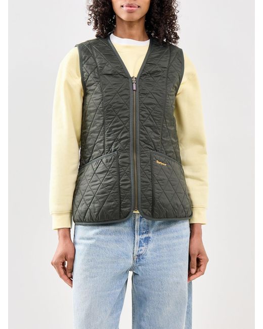 Barbour Green Betty Fleece Gilet