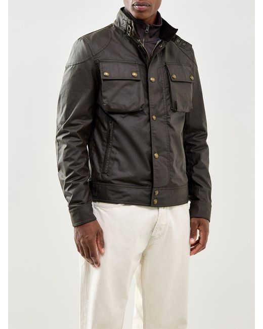 Belstaff Black Racemaster Jacket for men