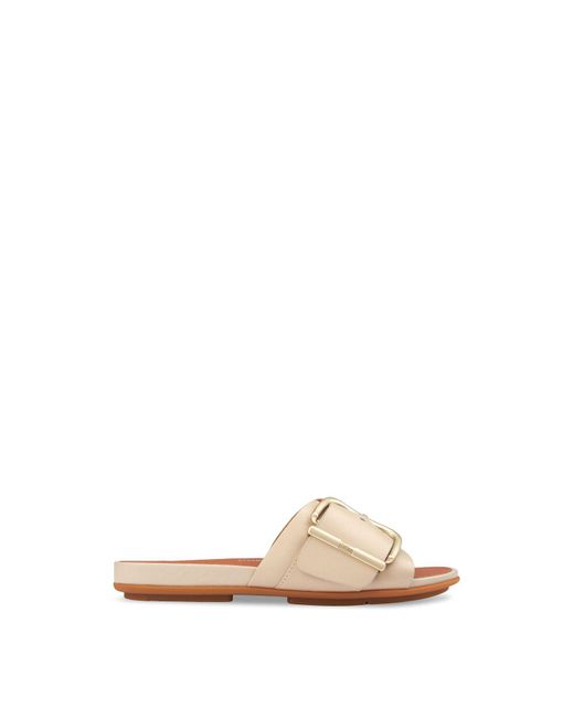 Fitflop White Women's Gracie Maxi Buckle Sandals