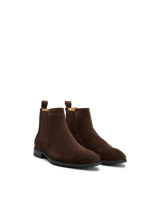 Sole Ldn Brown Ludo Chelsea Boots for men