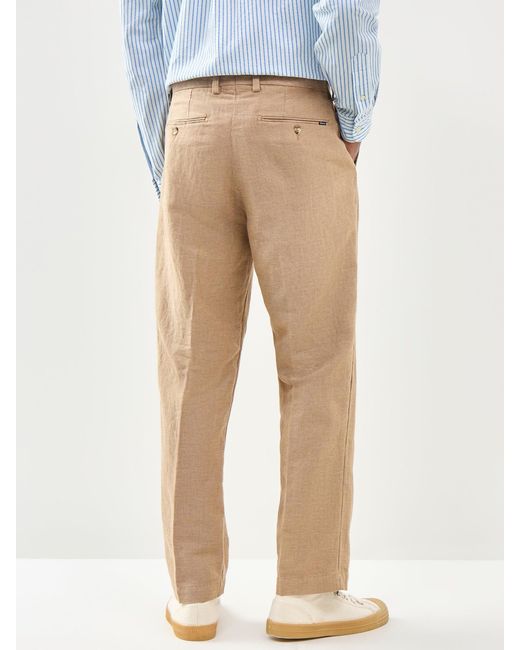 Polo Ralph Lauren Natural Cotton Linen Casual Trousers for men