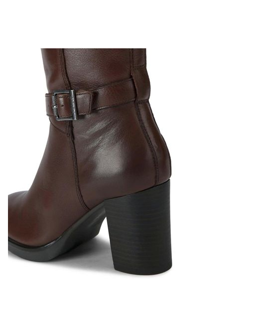 Carvela Kurt Geiger Black Women's Silver Knee High Boot