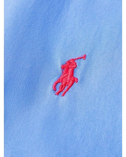 Polo Ralph Lauren Blue Ralph Lauren Custom Fit Twill Shirt for men