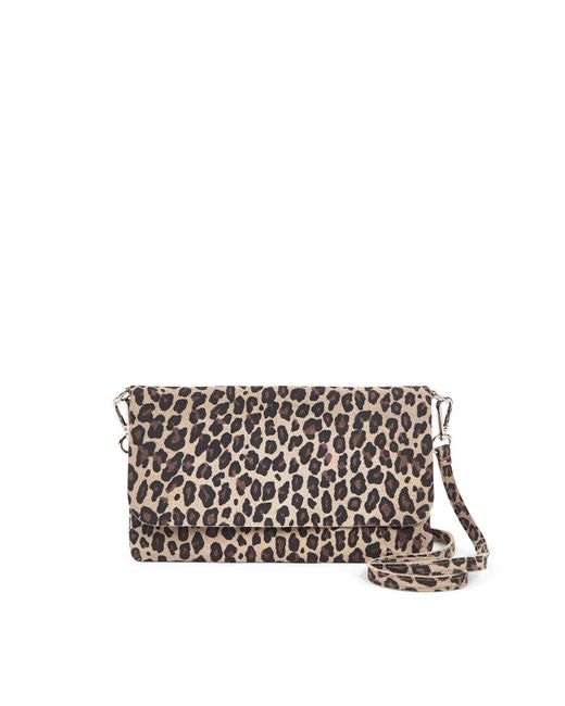 Marlon White Mini Sally Suede Pochette Bag