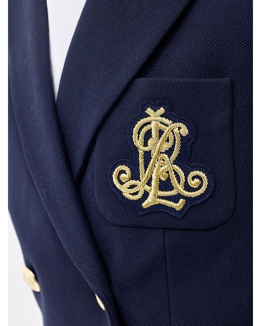 Ralph Lauren Blue Double Breasted Blazer