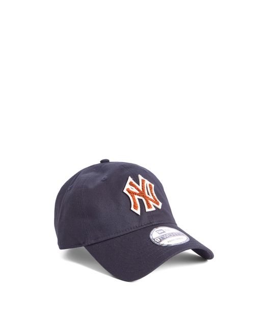 KTZ Blue Men's New York Yankees Boucle 9twenty Adjustable Cap for men