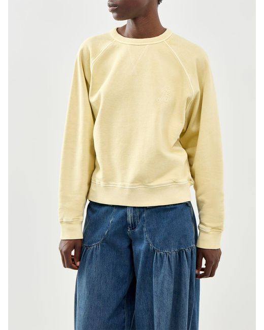 Barbour Yellow Avon Sweatshirt