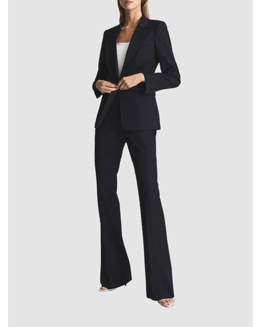 Reiss Blue Haisley Single Breasted Blazer