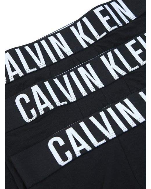 Calvin Klein Blue Trunk Intense Power 3P for men
