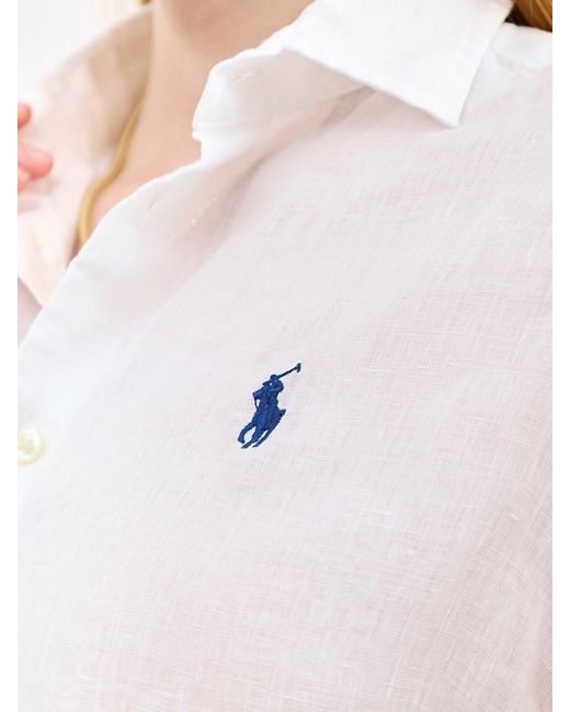 Polo Ralph Lauren White Short Sleeve Shirt