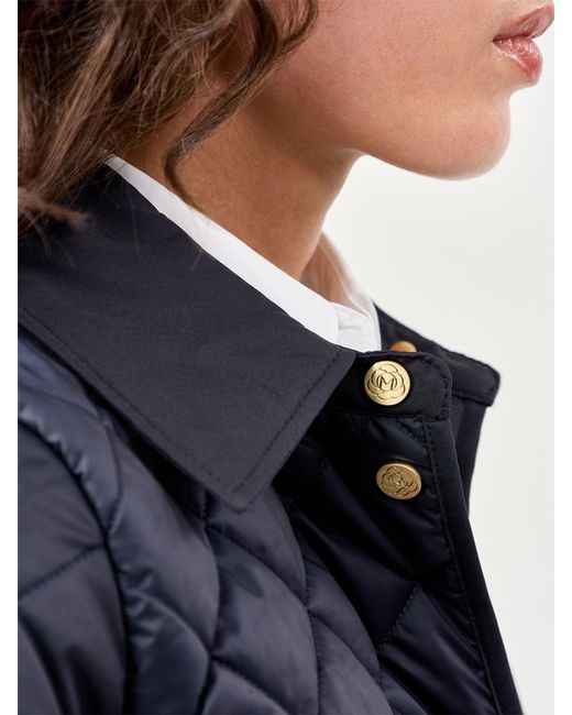 Marella Blue Asti Quilted Jacket