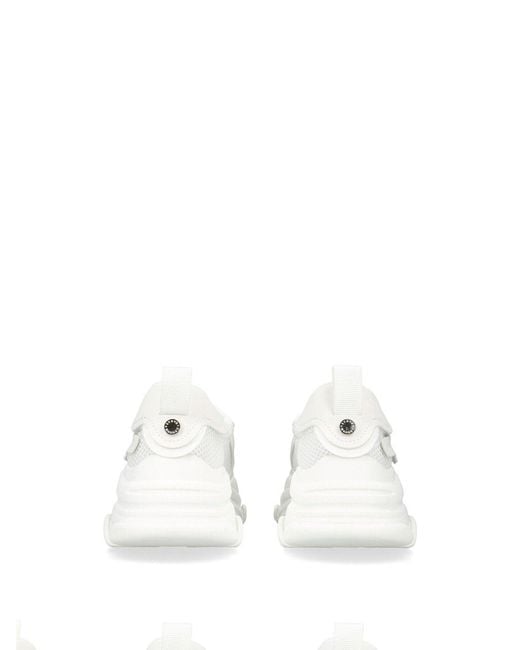 Steve Madden White Women's Possession-e 002 Lace Up Trainers