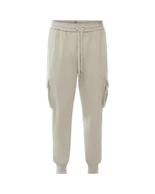 Moose Knuckles Gray Men's Hartsfield Cargo joggers for men