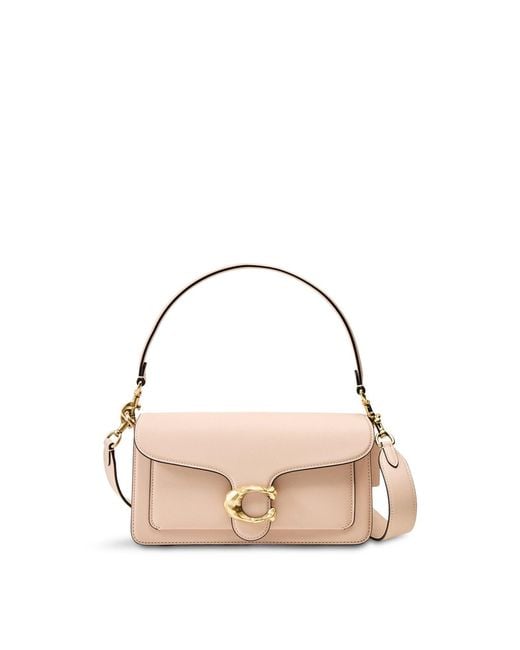COACH White Tabby 26 Shoulder Bag Cream