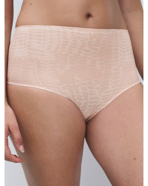 Chantelle Natural Soft Stretch High Waisted Brief