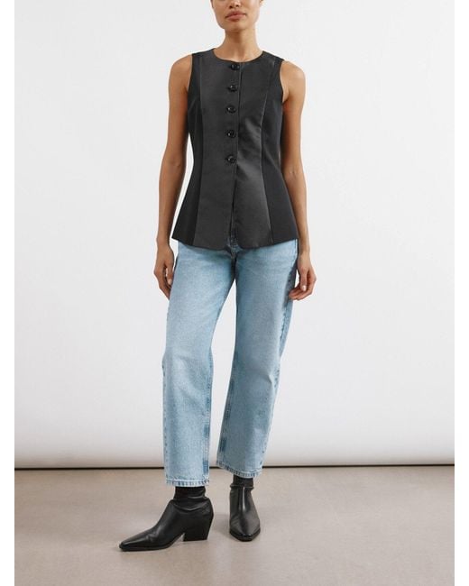 Albaray Black Tuxedo Waistcoat