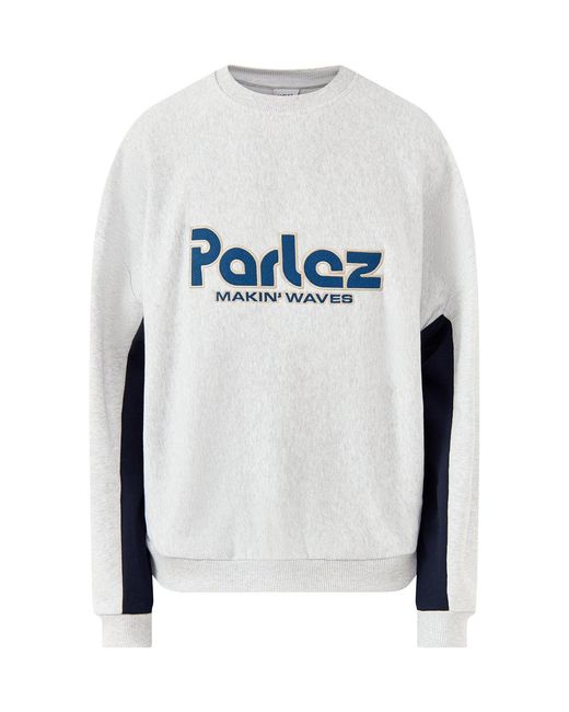 Parlez Gray Campus Sweatshirt for men
