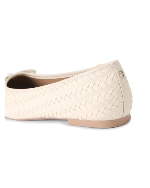 Carvela Kurt Geiger Natural Lucca Ballerina