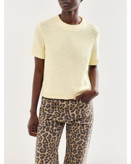 roandzo Natural Textured Knit Top