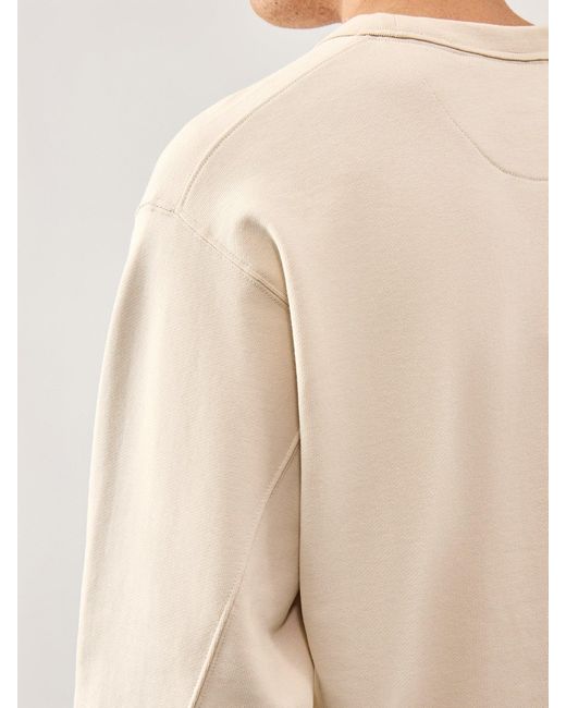 SELECTED Natural Crew Neck Sweatshirt for men