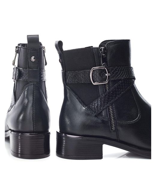 Moda In Pelle Blue Women's Oloron Boots