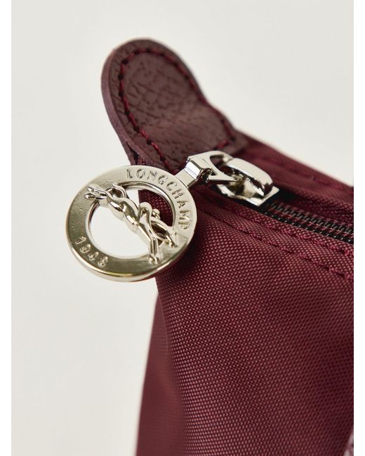 Longchamp Purple Le Pliage One Pouch Bag