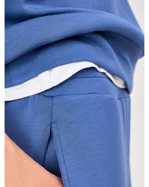 Varley Blue Slim Cuff Jogger Trousers