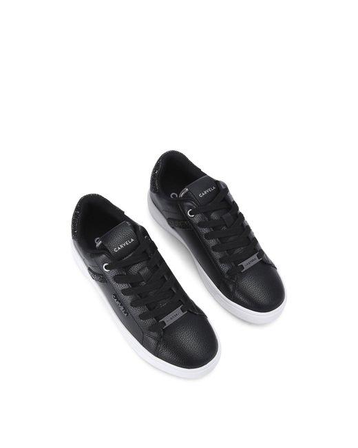 Carvela Kurt Geiger White Women's Daze Jewel Lace Up Trainers