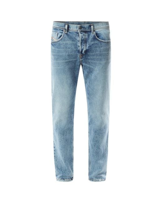 DIESEL Blue Men's 2023 D-finitive Tapered Jeans for men