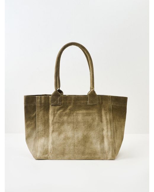 Isabel Marant Natural Yenky Zipped Tote Bag