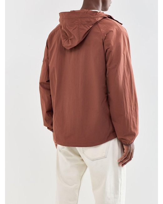 Barbour Brown Re-Engineered Flyweight Showerproof Jacket for men