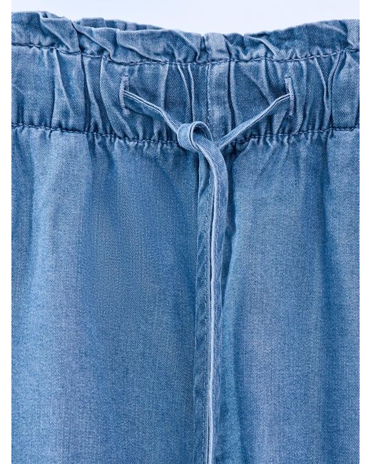 SELECTED Blue Elasticated Waist Shorts