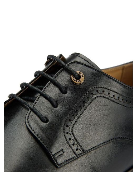 Simon Carter White Tosti Derby Shoes for men