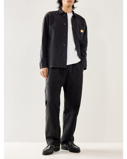 Service Works Black Classic Chef Pants for men