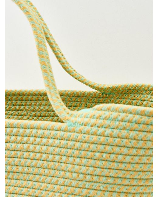 Pieces Green Christine Basket Bag