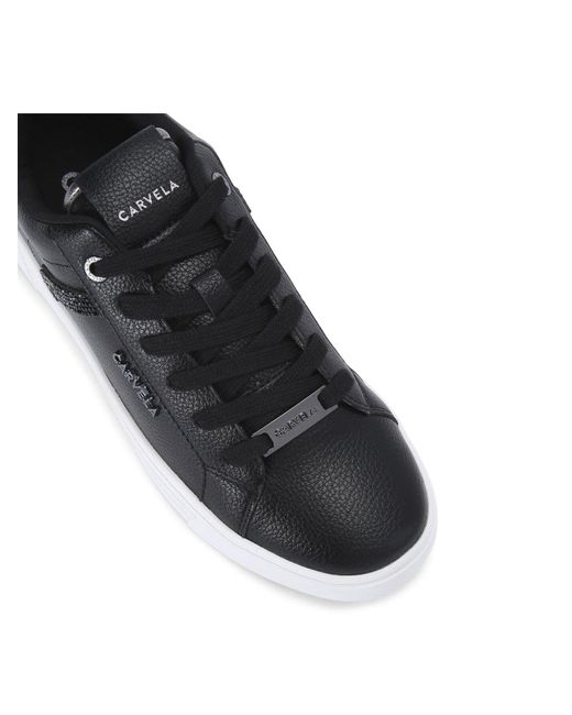 Carvela Kurt Geiger White Women's Daze Jewel Lace Up Trainers