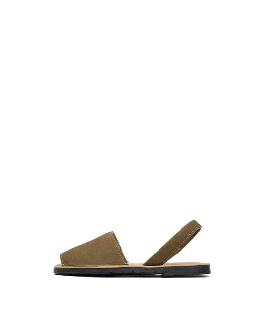 V.Gan Metallic Vegan Rambu Menorcan Synthetic Sandals