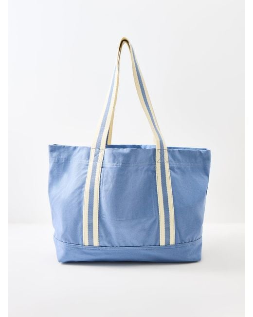 Sweaty Betty Blue Canvas Tote Bag