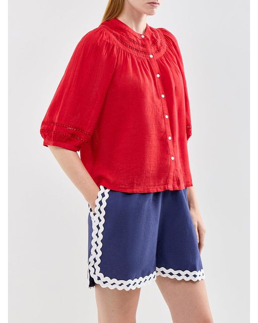 Rails Red Theia Top