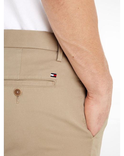 Tommy Hilfiger Natural 1985 Bleecker Chinos Khaki for men