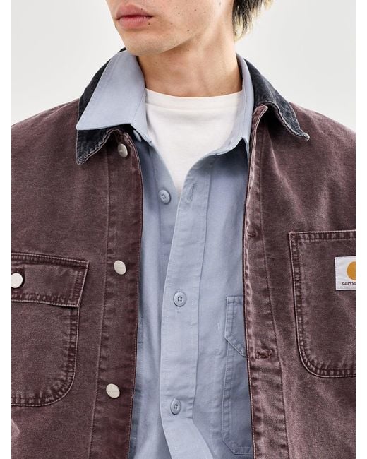 Carhartt Blue Reno Shirt Jacket for men