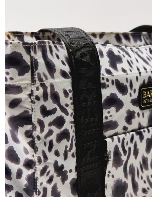 Barbour Multicolor Boulevard Tote Bag Leopard Print