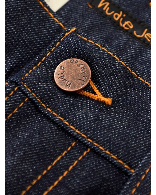 Nudie Jeans Blue Lean Dean Dry 16 Dips Jeans for men