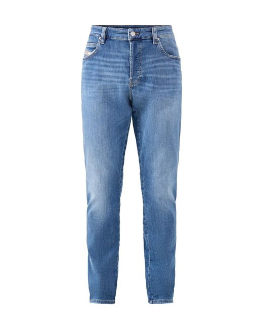 DIESEL Blue D-Vyl Slim Straight Jeans for men