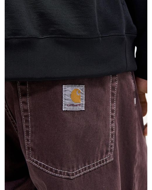 Carhartt Purple Brandon Trousers Jeans for men