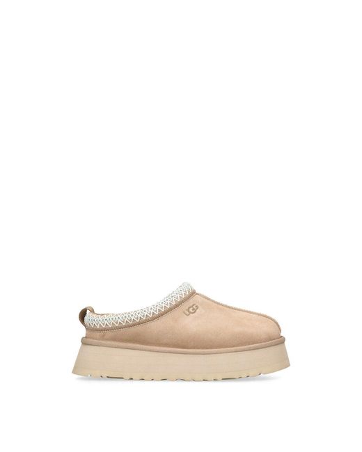 Ugg Natural Tazz Suede Slip Ons