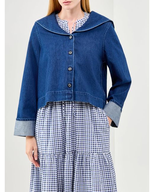 Barbour Blue Dartmoor Shirt