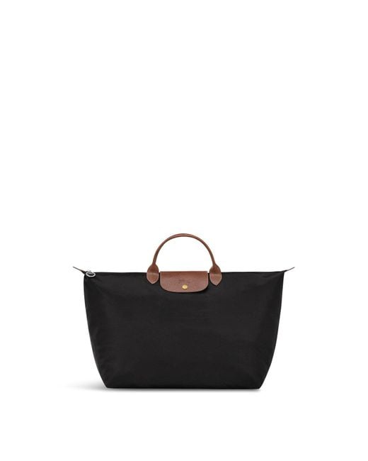 Longchamp Black Women's Le Pliage Original S Travel Bag